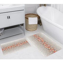 Rovigo Home Dijital Baskılı 2'li Banyo Paspas Takımı RVG5240