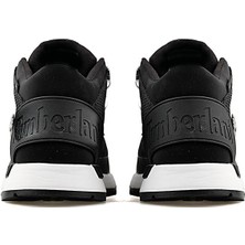 Timberland Sprint Trekker Mid Fabric WP Siyah Erkek Spor Ayakkabı Bağcıklı Suni Deri Rahat Taban
