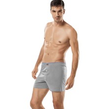 Tutku 3'lü Paket 0117 Penye Düz Erkek Boxer