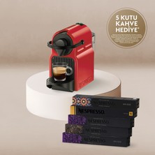 Nespresso İnissia C40  Red Kahve Makinesi,Kırmızı