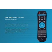 Next Mediabox Mybox 4K Android Tv Box Kumanda Orjinal