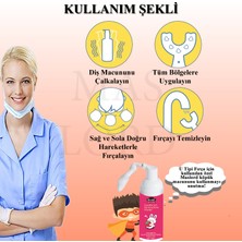 Mas Lord U Tipi Yeni Nesil Diş Fırçası - Mavi - Kalp Model 2-6 Yaş