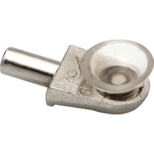 Volkan Şeffaf Vantuzlu Cam Raf Pimi Paket 100 Adet