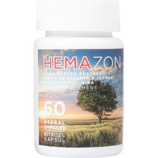 Hemazon Çinko ve Vitamin D Içeren Takviye Edici Gıda 60 Kapsül