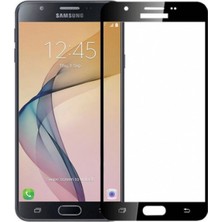 Kny Samsung Galaxy C9 Pro Için Full Yapışan 5d Fiber Nano Siyah