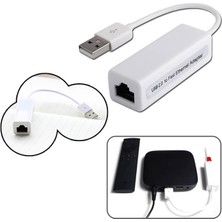 Wozlo USB 2.0 Ethernet Ağ Lan Karti Adaptörü RJ45 Pc Laptop Macbook Çevirici Dönüştürücü