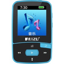 Sanlindou Spor Bluetooth Ekran Desteği ile Mp3 Çalar Mavi (Yurt Dışından)