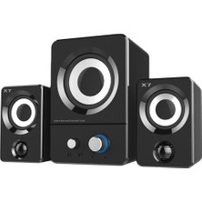 Xinh Stereo Subwoofer Dizüstü Masaüstü Bilgisayar 3.5mm Ses Kayıpsız Hıf Taşınabilir Multimedya Stereo USB Güç Mini Hoparlör (Yurt Dışından)