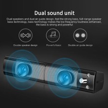 Xinh Surround Stereo Soundbar Subwoofer Bluetooth 5.0 Kablosuz Hoparlör Ayrılabilir Bilgisayar Hoparlörleri Destek Harici Mıc ve Kulaklık (Yurt Dışından)