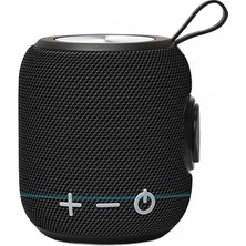 Xinh Mini Küçük Taşınabilir Açık Havada Altavoz Bluetooth Hoparlör Kablosuz Woofer Loud 360 Hd Surround Ses Zengin Stereo Bas Ev Için (Yurt Dışından)