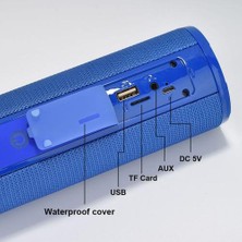 Xinh 149 Taşınabilir Hoparlör Bluetooth Kablosuz Mini Hoparlörler Açık Su Geçirmez 3D Stereo Müzik Subwoofer Kutusu Desteği Fm Tf Aux (Yurt Dışından)