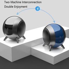 Xinh Bluetooth 5.0 Hoparlörler Yeni Metal Stereo Taşınabilir Hoparlör Şarj Müzik Subwoofer Süper Bas Stokta (Yurt Dışından)