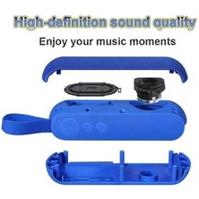 Xinh Şarj Edilebilir Hifi Taşınabilir Kablosuz Blueteeth Stereo Ses Sd Kart USB Hoparlör Yüksek Bluetooth Subwoofer Hoparlör (Yurt Dışından)