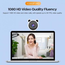 Xinh Yeni USB Masaüstü 1080 P Hd Webcam Bilgisayar Web Kamera Bilgisayarda Mikrofon Dahili Bilgisayar Pc Dizüstü Bilgisayar Video Kayıt Arama Çalışması (Yurt Dışından)