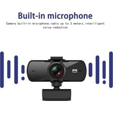 Xinh Webcam 2k Full Hd Web Kamera Mikrofonlu USB Autofocus Web Kamera Canlı Yayın Video Arama Konferansı Çalışma (Yurt Dışından)