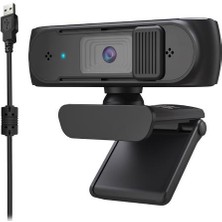 Xinh Webcam USB Webcam Fhd Pc ile Af Hafif Düzeltme ve Ikili Mıcs Gizlilik Kapağı ile Video Öğretimi Için (Yurt Dışından)