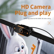 Xinh Yeni Hd Web Kamerası 1080P Bilgisayar Web Kamerası Mikrofonlu Canlı Yayın Videosu Calling Conference Workcamara Web Para Pc (Yurt Dışından)