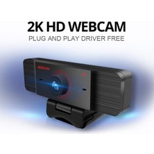 Xinh Full Hd 2 K USB Kamera Pc USB Bilgisayar Webcam Için Mikrofon ile (Yurt Dışından)