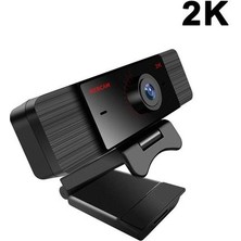 Xinh Webcam 2 K Full Hd Web Kamera Mikrofon Dahili Dönebilen USB Fiş Cam Pc Için Mac Dizüstü Bilgisayar Masaüstü (Yurt Dışından)