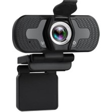 Xinh Webcam 1080 P Tam Hd Web Kamera ile Mikrofon ile Web Kamera 1080 P Pc Bilgisayar Için Mac Laptop Masaüstü Skype USB Camara Web (Yurt Dışından)