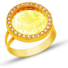 Bilezikci Çeyrek Reşat Altınlı 22 Ayar Yüzük