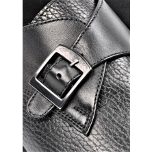 Bags Shoes Marco Rossi 5351 Erkek Günlük Hakiki Deri Tokalı Klasik Ayakkabı