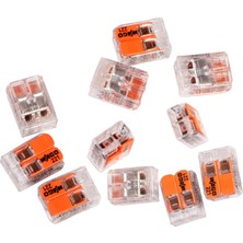Wago Tırnaklı Sıra Klemens 2Li İç Mekan 2.5-4 mm2 Şeffaf 221-412 100lü