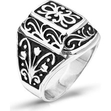 Takıfest 925 Ayar Gümüş Lisanslı Kurtlar Vadisi Yüzük