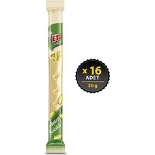 Eti Çikolata Uzun Beyaz Antep Fıstıklı 30 G x 16 Adet