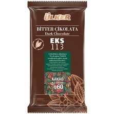Ülker Bitter Kuvertür 2,5kg %60 - Eks 113