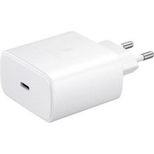 Samsung Galaxy Note 10 Plus Fast Charging 45W Type-C Şarj Aleti Beyaz (Samsung Türkiye Garantili)
