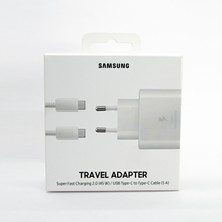 Samsung Galaxy Note 10 Plus Fast Charging 45W Type-C Şarj Aleti Beyaz (Samsung Türkiye Garantili)