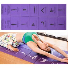 Zsunsky Shop Yoga Mat Specification Yoga Matı 5mm  - Mor (Yurt Dışından)