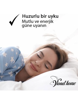 Vionel Home Pamuklu Sıvı Geçirmez, 4'lü Yastık Alezi