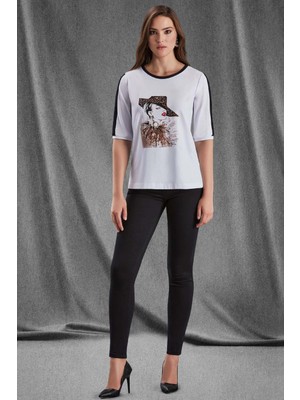 Guitar 22521 Beyaz Bluz