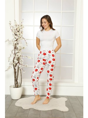 Akbeniz Kadın Pamuklu Alt Pijama 27407