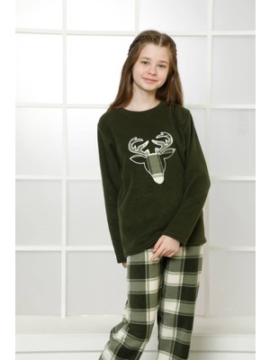 Akbeniz Welsoft Polar Çocuk Pijama Takımı 4633