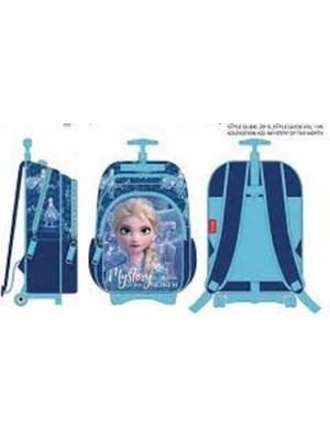 Frocx Tekerlekli Çekçek Çanta Lisanslı Ilkokul Frozen 41159