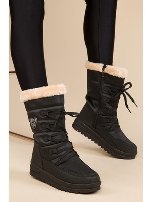 Lord's Ayakkabı Twingo Kadın Kar Botu Termal Yünlü