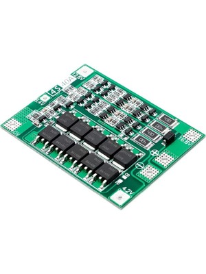 Berlin Shop 4s 40A Lityum Batarya Bms Koruma Kartı Balans Versiyon Pil Li-Ion 18650 16.8V