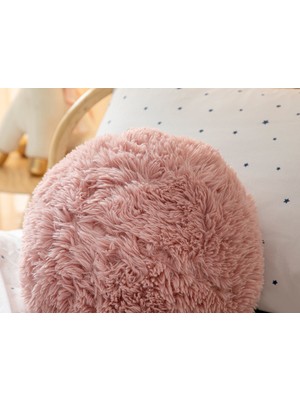 English Home Puffy Ball Dekoratif Yastık 40 cm Pembe