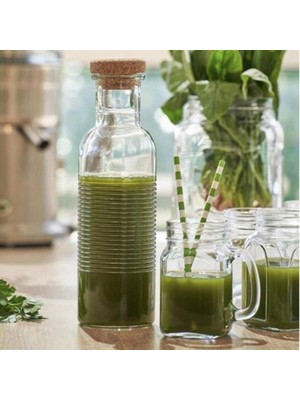 Paşabahçe Hoop Mantar Kapaklı Şişe 1070ML