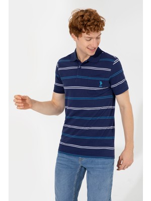 U.S. Polo Assn. Erkek Lacivert T-Shirt 50247784-VR033