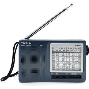 R 9012 12 Bant Fm Radyo - Siyah (Yurt Dışından)