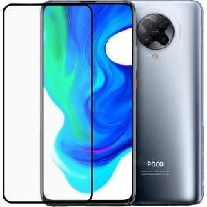Kny Xiaomi Pocophone F2 Pro Için Kenarı Kırılmaya Dayanıklı 5d Cam Ekran Koruyucu Siyah