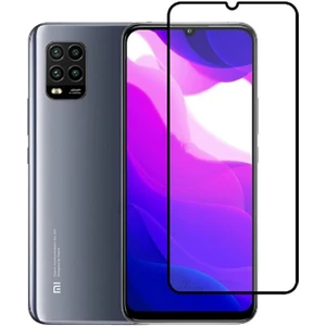 Kny Xiaomi Mi 10 Lite Için Kenarı Kırılmaya Dayanıklı 5d Cam Ekran Koruyucu Siyah