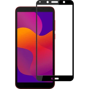 Kny Huawei Y5P Için Kenarı Kırılmaya Dayanıklı Full Yapışan 5d Cam Ekran Koruyucu Siyah