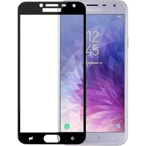 Kny Samsung Galaxy J6 Için Kenarı Kırılmaya Dayanıklı 5d Cam Ekran Koruyucu Siyah