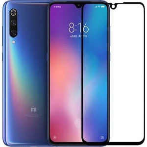 Kny Xiaomi Mi 9 Için Kenarı Kırılmaya Dayanıklı 5d Cam Ekran Koruyucu Siyah