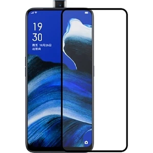 Kny Oppo Reno 2z Için Kenarı Kırılmaya Dayanıklı 5d Cam Ekran Koruyucu Siyah